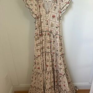 Anna Cate Floral Maxi Dress